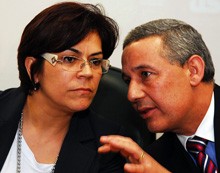 Presidente Stela Farias e relator Coffy Rodrigues: será uma pedreira só