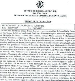 ...reação: o depoimento do prefeito, que levou comentaristas a mudar de tom. E de posição