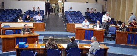 Galerias sem familiares. Eles estarão na reunião de sexta. Nesta quarta, estavam no TJ
