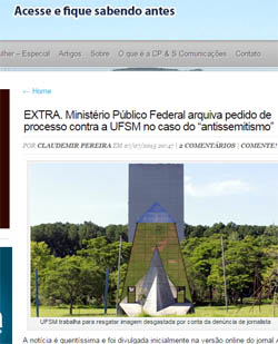 Informação em primeira mão, de A Razão, replicada imediatamente no sítio: a nota mais lida