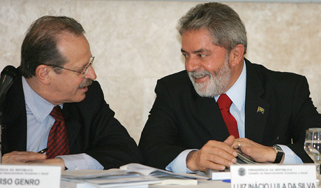 Tarso e Lula: projetos são os mesmos ou convergentes? A conferir (foto Arquivo)