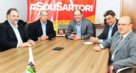 Schirmer na equipe da transição. E agora mudaria de lugar? (foto Luiz Chaves/Divulgação)